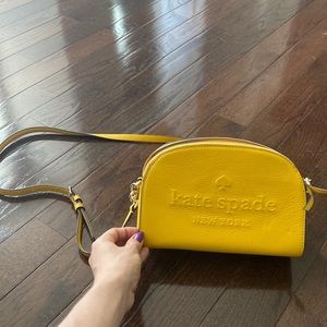 Kate Spade yellow crossbody